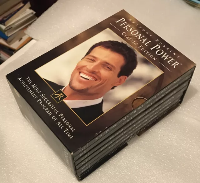 Anthony Robbins Personal Power Classic Edition 7 Day Audio Course CD Boxed Set