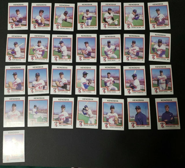 1987 KENOSHA TWINS Team Set par ProCards Inc. EUR 5,46 PicClick FR