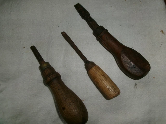 Lot De 2 Mèches Anciennes Pour Chignole – Outils De Menuisier Et ébéniste – France