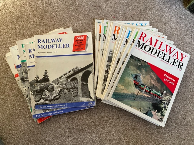 Railway Modeller Rivista Vintage Anni 60/70 - Scegli Il Tuo Numero Preferito!