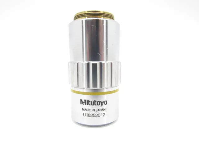 Mitutoyo M Plan Apo 10x / 0.28 8/0 f=200 Microscope Objective Lens Mitutoyo M Plan Apo 10x / 0.28 8/0 f=200 Microscope Objective Lens