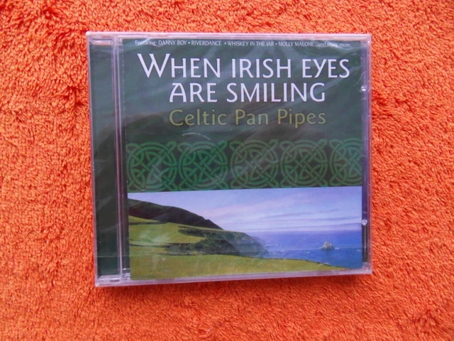 * new & sealed * WHEN IRISH EYES ARE SMILING - CELTIC PAN PIPES - music cd album