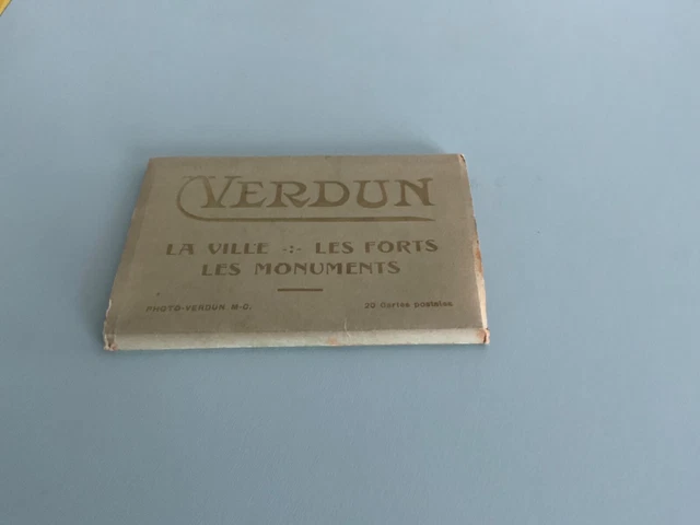 Carnet 10 Cartes Postales Anciennes De Verdun - Meuse - Période 1919-1938