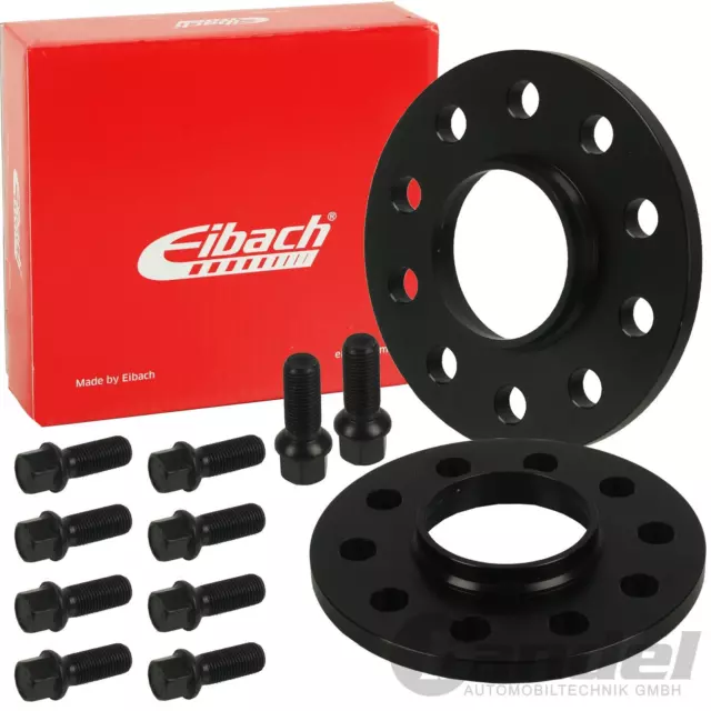 EIBACH PRO-SPACER 30mm SPURVERBREITERUNG SCHWARZ für SKODA OCTAVIA VW CADDY