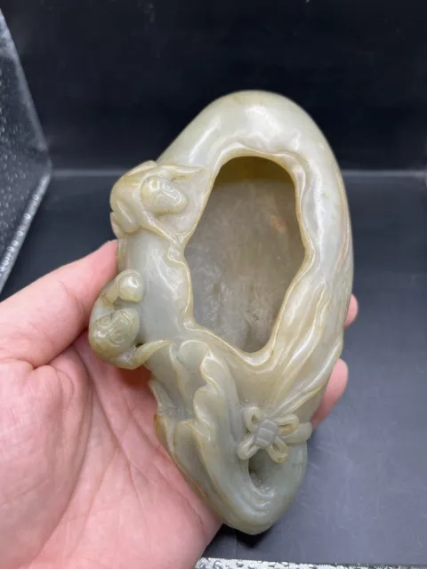 Chinese antique jade carved