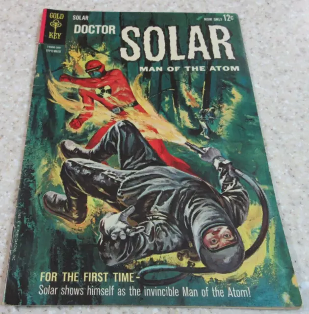 Doctor Solar Man of the Atom 5 (FN+6.5) 1963 1st comtume, 30% off Guide = $28.00