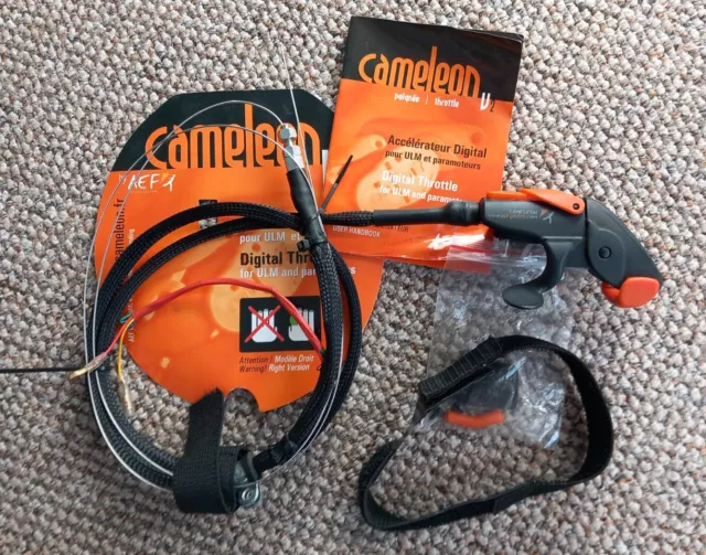 Paramotor Cameleon Throttle V2 Right Hand Paramotor Cameleon Throttle V2 Right Hand