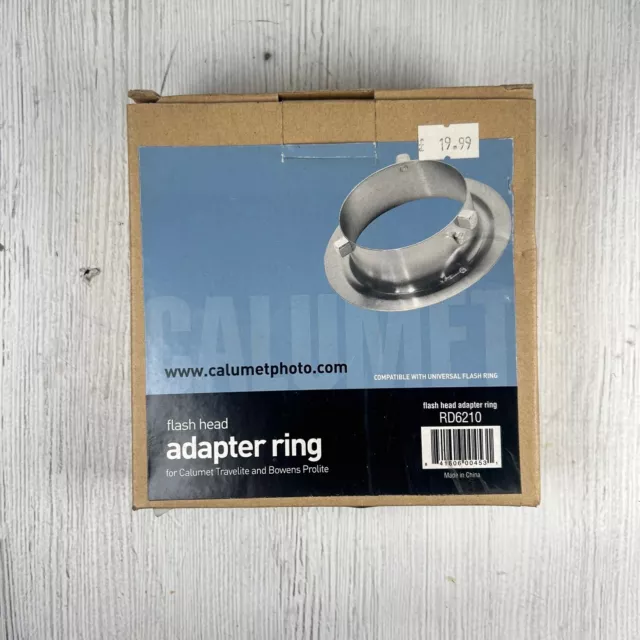 Calumet RD6210 Flash Head Adapter Ring for Bowens Prolite & Calumet Travelite