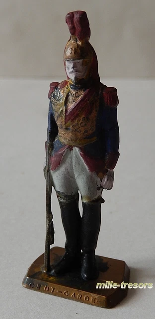 MOKAREX GRENADIER FIGURINE DOREE HISTOIRE DE FRANCE SECOND EMPIRE