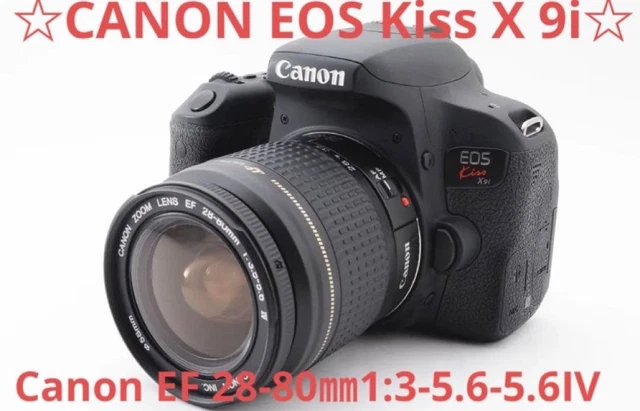 CANON EOS KISS X9i + Canon EF 28-80mm IV EUR 534,61 - PicClick ES