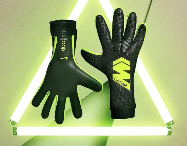 Nike GK Mercurial Touch Elite Football Goalkeepers Gloves Black