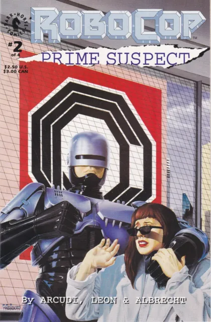 RoboCop: Prime Suspect #2: Dark Horse Comics (1992)  VF/NM  9.0