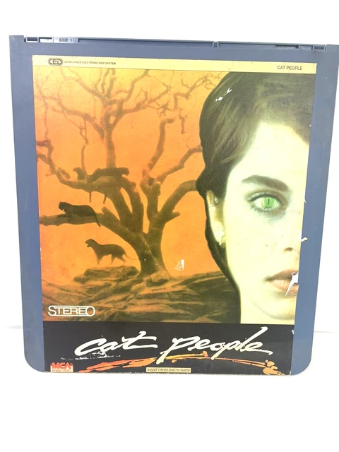Cat People RCA Selectavision VideoDisc CED EUC