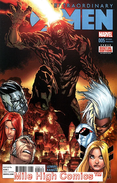 EXTRAORDINARY X-MEN (2015 Series) #5 2ND PRINT Near Mint Comics Book