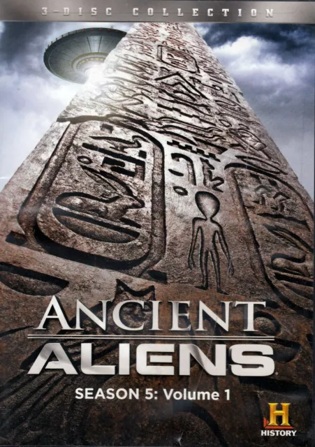 Ancient Aliens: Season Five, Vol. 1 [3 Discs] 9 Hours - New DVD