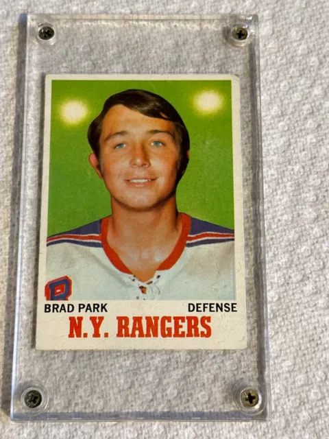 1970 OPC O-Pee-Chee Hockey #67 - Brad Park Rookie Card