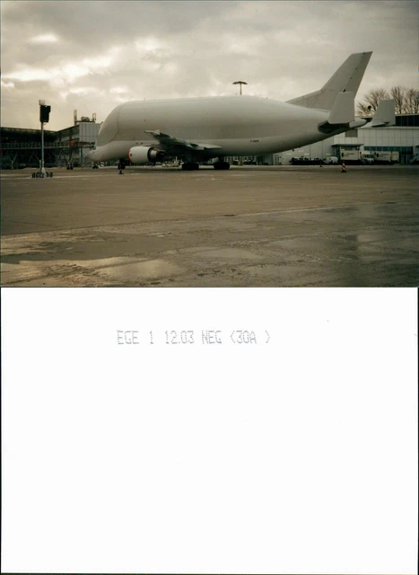 Klotzsche-Dresden Flughafen - Flugzeug Airbus Beluga 2003 Privatfoto Foto