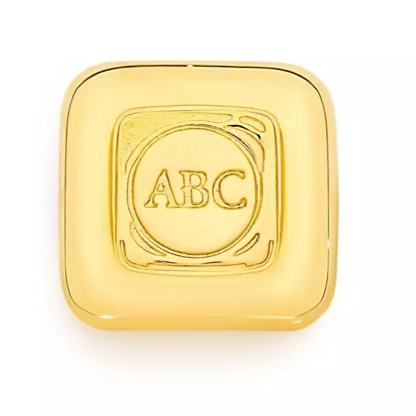 1 Troy Oz 9999 Fine Solid Gold ABC Mint Bullion Cast Ingot Round Bar 31.10 gr