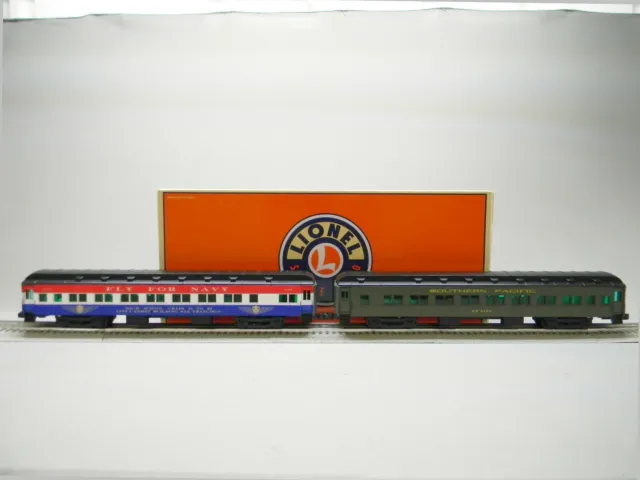 LIONEL SOUTHERN PACIFIC 18" COACH CAR 2 PACK #3 O GAUGE passenger 1927130 NEW