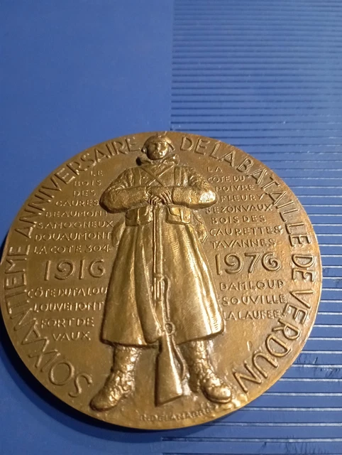 Médaille Monnaie De Paris – Bataille De Verdun – Ossuaire De Douaumont – Pièce Historique