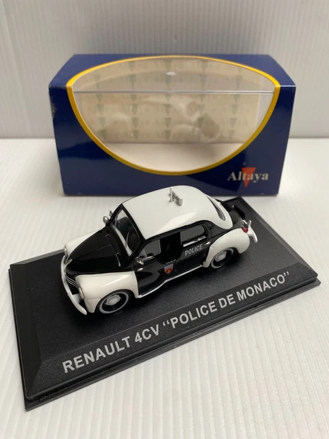 Lot Renault 4CV Police/PTT - CIJ Norev Europarc - Miniatures Collection