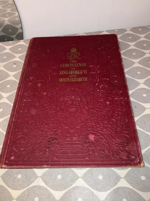 The Coronation Book of King George VI and Queen Elizabeth, Hardback Odhams Press