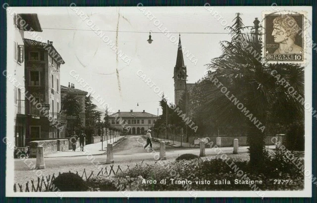 Trento Arco Stazione Foto cartolina QZ9429