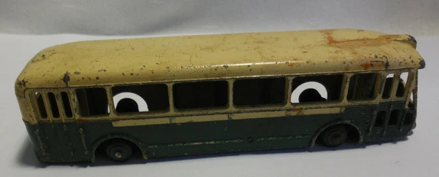 Jugetes antiguos - BUS DINKY TOYS autobus PARISIEN SOMUA PANHARD fabriqué en France Meccano
