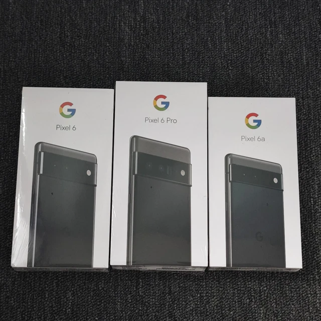 NEW GOOGLE PIXEL 6 6a 6pro 5G 128GB Snapdragon Android Unlocked sealed ...