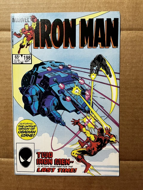 Invincible iron man #198  high grade Nm Range
