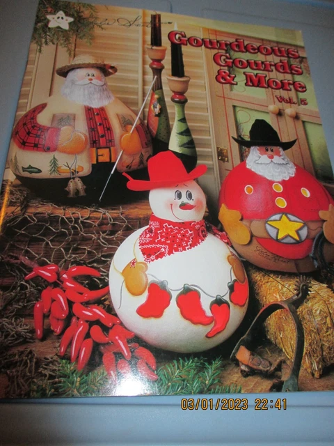 Julie Grant - Gourdeous Gourds and More Vol. V - Huevos - Calabazas - Cubierta blanda