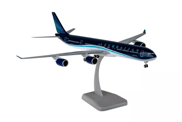 Hogan HG11922 Azerbaijan Airlines A340-600 4K-AI08 Desk Top 1/200 Model Airplane