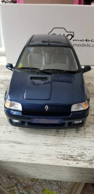 Diecast model cars Renault Clio 1/18 Ottomobile Baccara 1.8 grün 1995 1