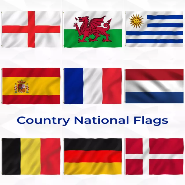 5x3ft Country National Flag Football League Championship Sports Flags Banner