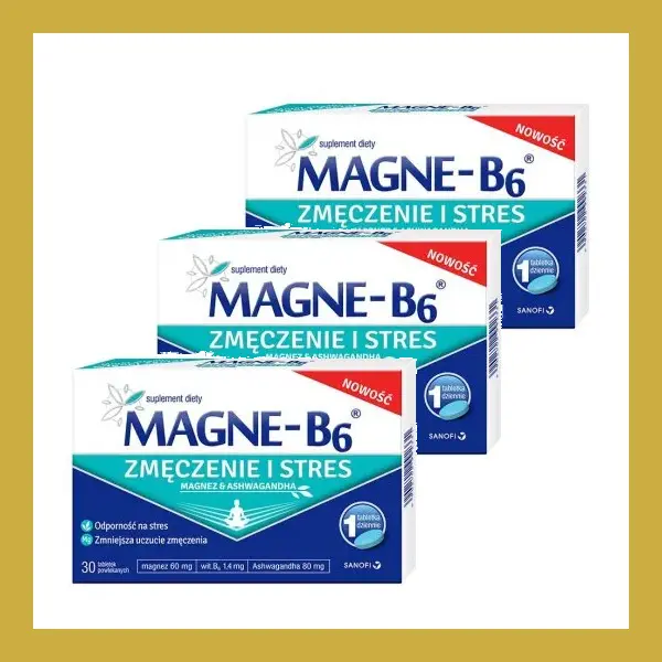 MAGNE B6 MAX Magnesium, Vitamin B6, 50/100/150 tabletten Nerven DHL