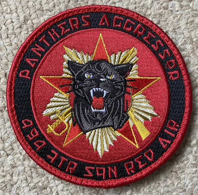 USAF RAF LAKENHEATH 494th Fighter Squadron Red Air Patch EUR 14,34