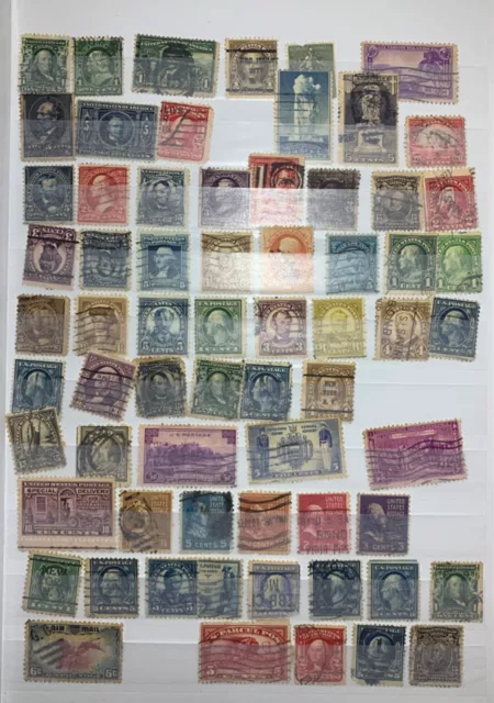 UNITED STATES STAMPS unchecked