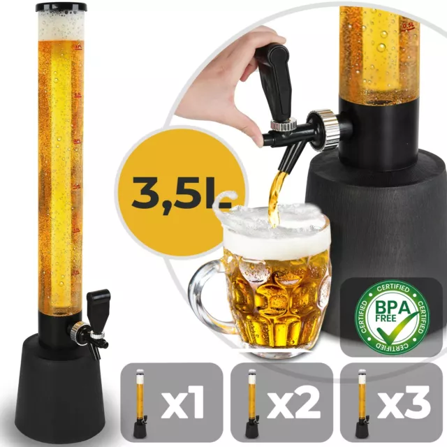 Jago® Spillatore Birra Dispenser Distributore Bevande Liquori Spina Erogatore