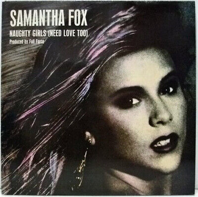 Vinyl Maxi Samantha Fox Naughty Girls (Need Love Too) 12" 1988 House, Synth-pop