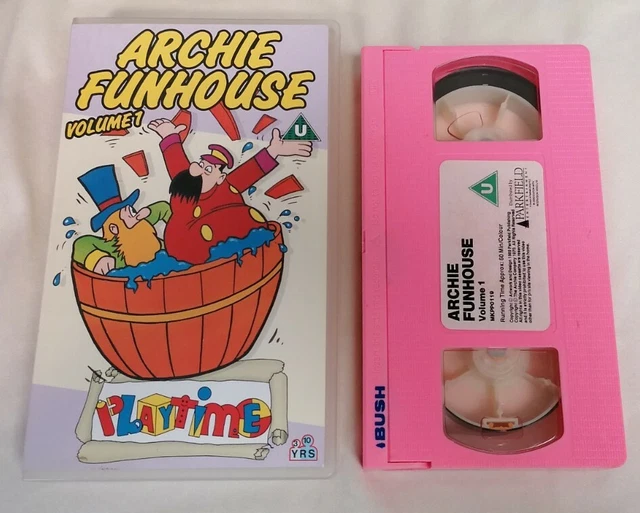 VHS VIDEO Archie Funhouse Volume 1 Playtime VHS PAL UK Video Tape