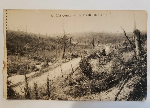 CPA-73 - L' Argonne - LE FOUR DE PARIS On The Left American Lines WW ll France