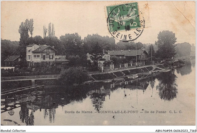 ABNP6-94-0513 - bords de marne - JOINVILLE-LE-PONT - ile de fanac