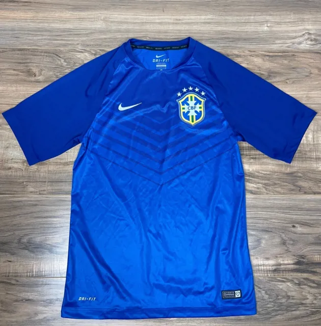NIKE BRASIL TRAINING Total 90 soccer jersey 2006 size XXL Yellow Dri-Fit  $28.99 - PicClick
