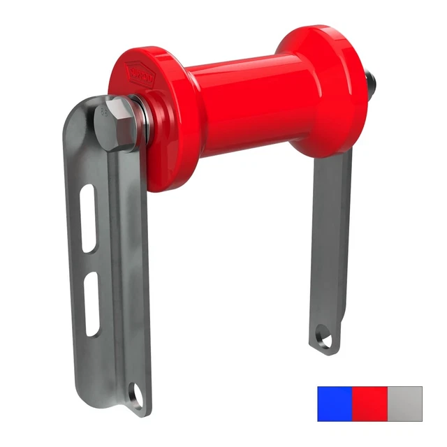 Rouleau de quille en polyuréthane avec support C Remorque à bateau