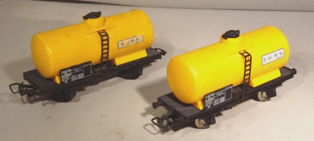 ROCO ech HO 66819 66837 Lot 2 Wagons citerne DR avec boite