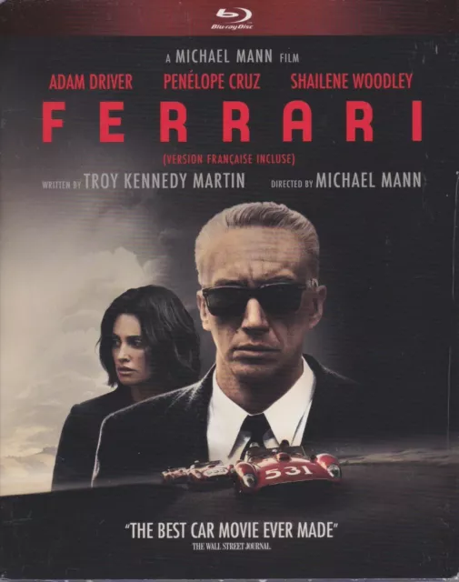 FERRARI BLURAY SET with Adam Driver & Penelope Cruz & Sharlene Woodley