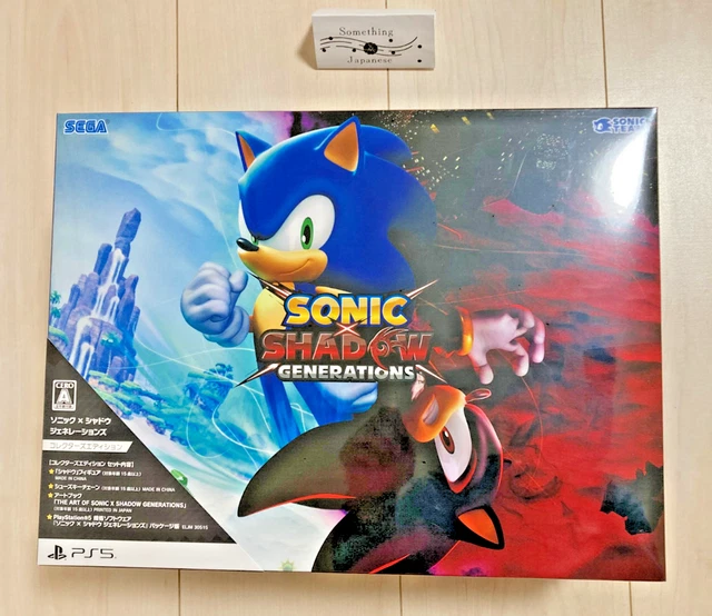 Sonic X Shadow Generations – Collector's Edition – PS5 – Édition Coréenne Multi-Language – Neuf