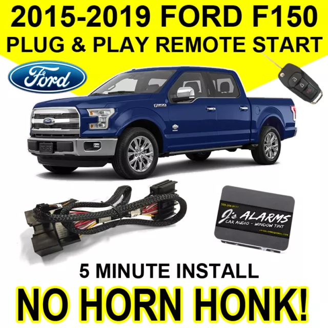 Js Alarms Remote Start Plug & Play Install For 2015-2019 Ford F-150 FO2N