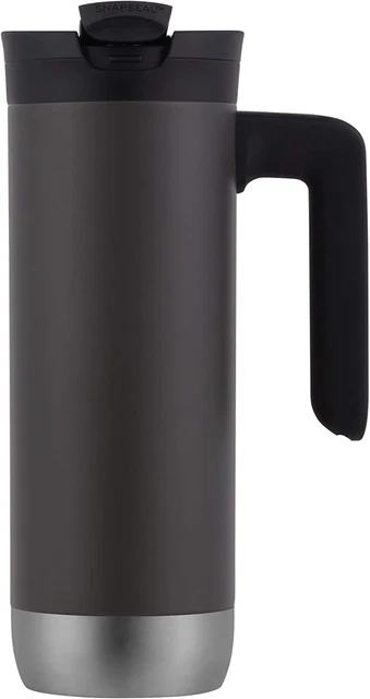 Coffee Travel Mug With Handle Stainless Steel Cup Tumbler Thermos Insulated 20oz
