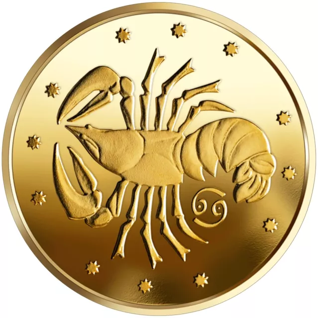 2 Griwna (UAH) Skorpion Gold (Au 999,9) Ukraine 2007